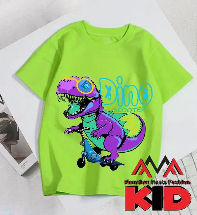 Casual / Streetwear / Beachwear Lime Green T-Shirt O-Neck (Crew Neck) 65% cotton + 35 % spandex Regular Short Vietnamese