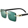 custom sunglasses logo crystal lens sunglasses Buffalo Horn sunglasses