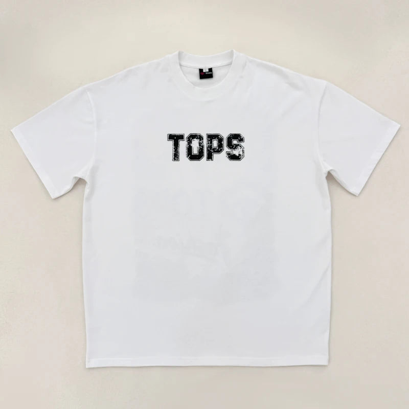 Fashion Streetwear Custom DTG Print 100% Cotton Men's T Shirt Custom LOGO Design Heavy Weight Oversized Tee Shirt for Men