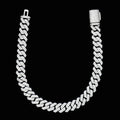 Hip Hop Jewelry Wholesale Price Moissanite Diamond Cuban Link Bracelet Custom Silver Bracelet 925 Sterling for Men