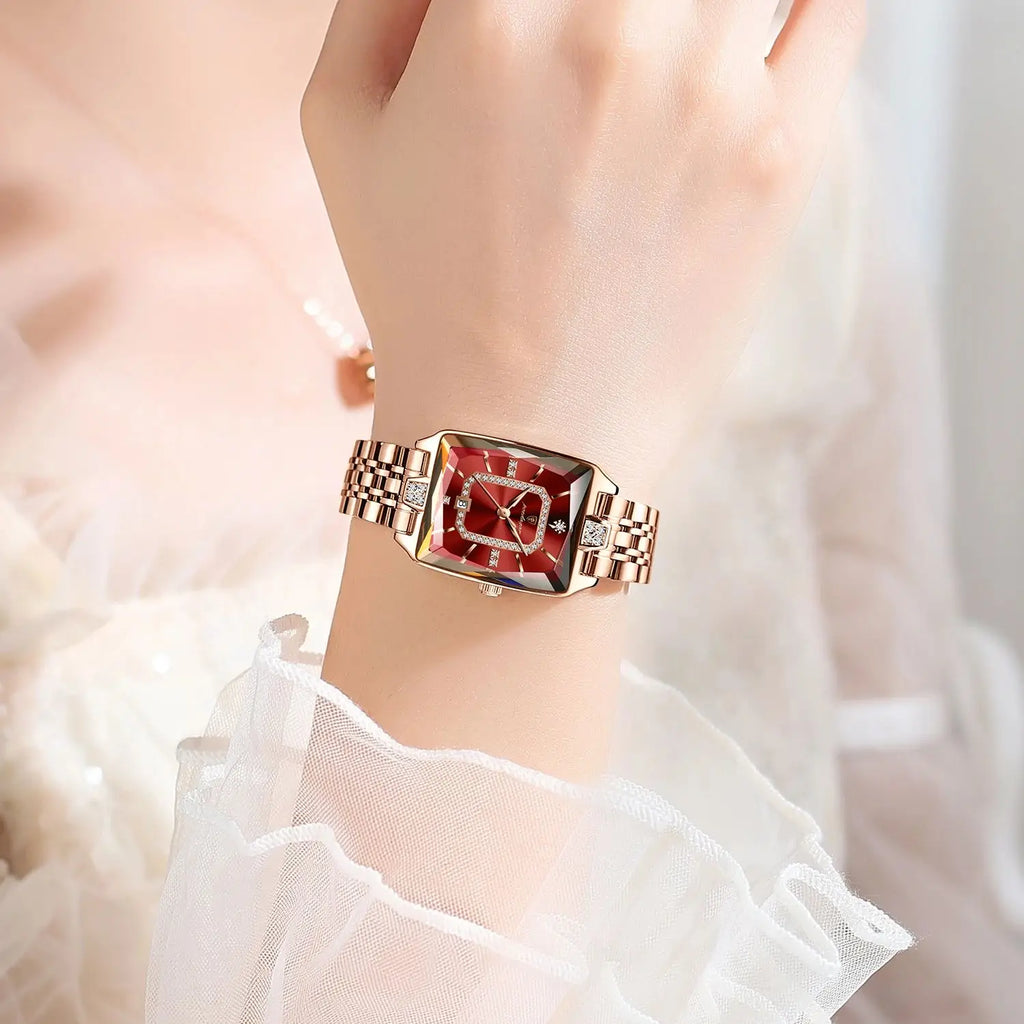 POEDAGAR High Quality Women Watch Waterproof Date Fashion Women's Watches Luxury Stainless Steel Quartz Ladies Wristwatch Reloj