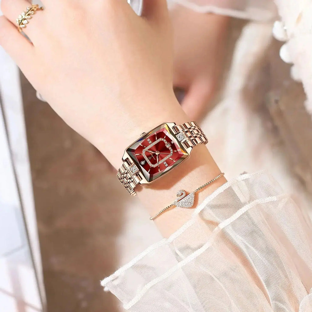 POEDAGAR High Quality Women Watch Waterproof Date Fashion Women's Watches Luxury Stainless Steel Quartz Ladies Wristwatch Reloj