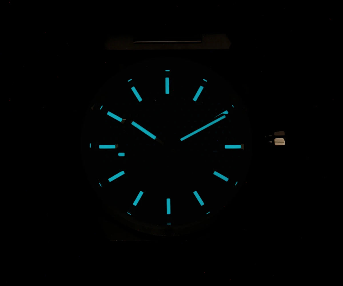 Cronos L6028 V3 39mm Diver Watch Rhombus Perlage Dial Miyota 90S5 See-through Caseback Automatic Movement Mechanical Men Watches