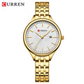 CURREN New Women's Wrist Watches Luxury Brand Women Quartz WatchesStainless Steel Casual Fashion Wristwatch Relogio Feminino