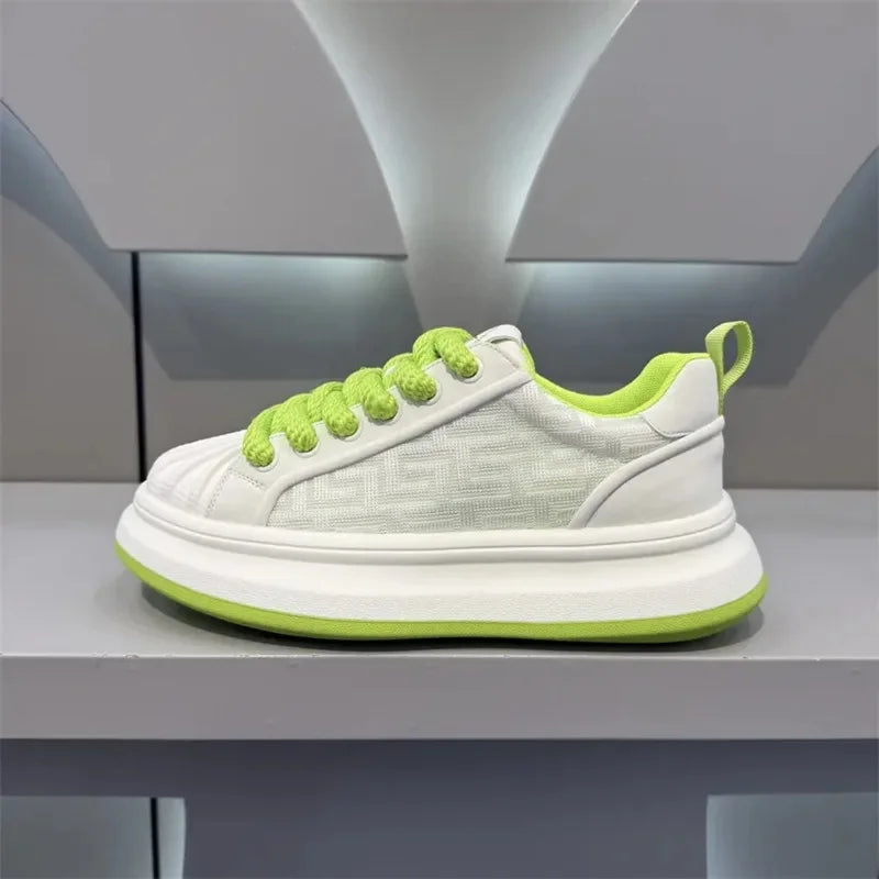 Men's Casual Shoes Comfortable Ultra-light Soft Mesh Campus Style Footwear round Toe Rubber Outsole Breathable Sport Shoes