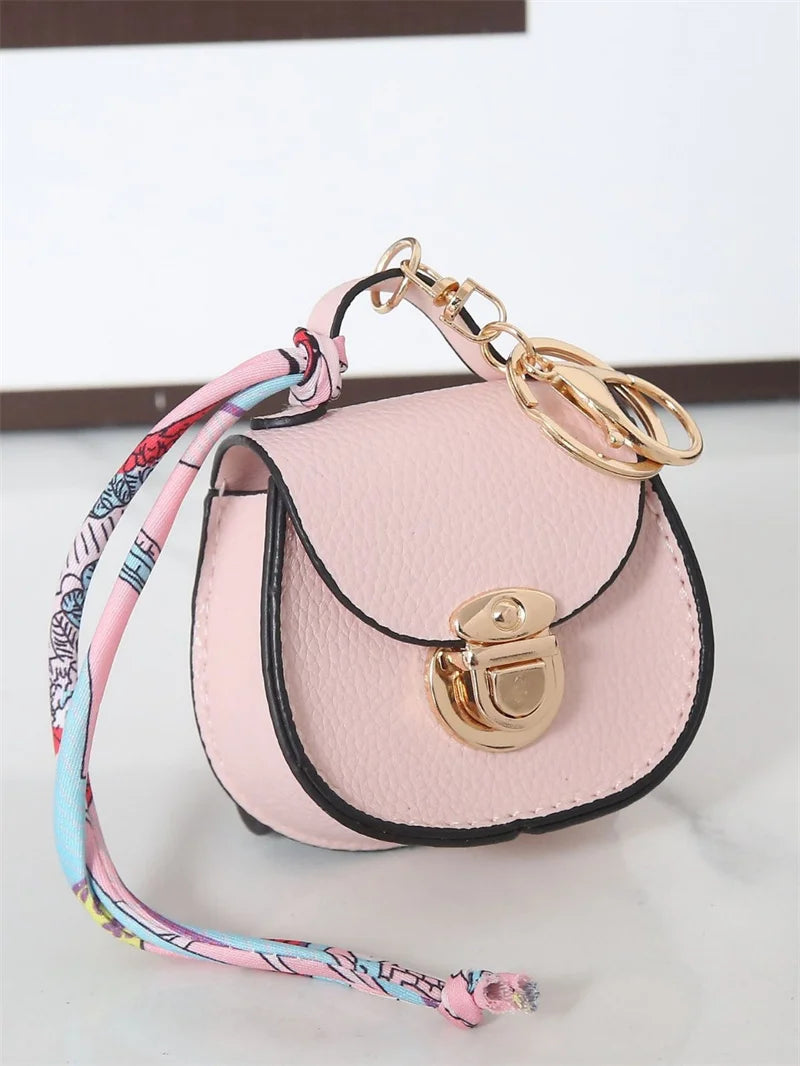 Internet celebrity new popular item versatile saddle small bag zero wallet pendant portable multifunctional bag pendant keychain