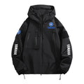 2026 yamaha logo  Autumn New Unisex Soft Shell Windbreaker Coat Outdoor Hooded Jackets Men Water Repellent Rain Coats for Hiking