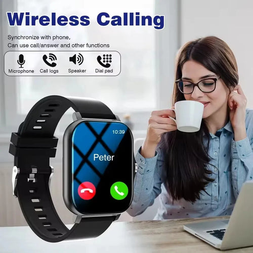 2026 New Outdoor Sports Smart Watch Women Men Heart Rate Watch Wallpaper Bluetooth Wireless Call Smartwatches