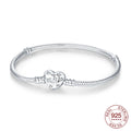 925 Sterling Silver Bracelet Love Love Bracelet Original Charm Beading DIY Jewelry Lover Makes Holiday Gifts For Ladies Lovers