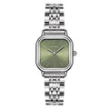 Stainless Steel Watch Women's Ins Style Simple Student Quartz Watch Casual Fashion Versatile Luxury Small Square Wristwatch
