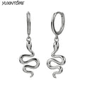 925 Sterling Silver Needle Premium Snake 18K Gold Earrings Vintage Hoop Earrings for Women Fashion Accessories Luxury Jewelry