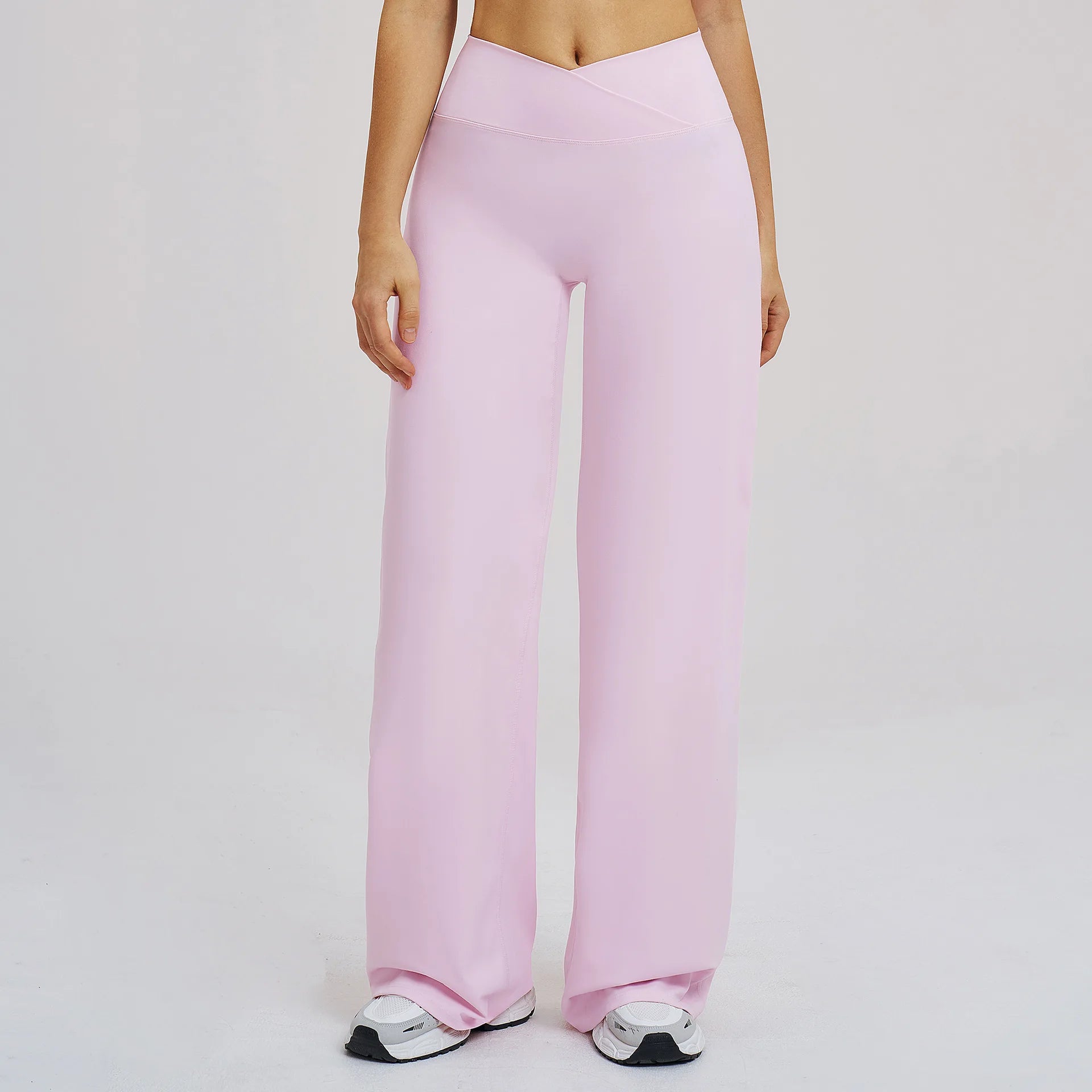 Yoga Flared Pants Women Sexy High Waist Wide Leg Pants Gym Fitness Bell Bottom Trousers Sports Flared Pants Latin Dance Trousers