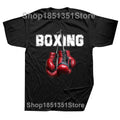 Funny I Love Boxing T Shirts Graphic Cotton Streetwear Short Sleeve Birthday Gifts Summer Style T-shirt Mens Clothing