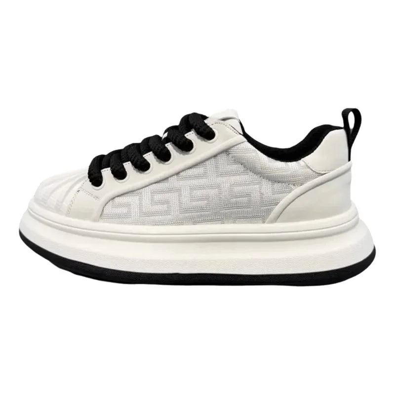 Men's Casual Shoes Comfortable Ultra-light Soft Mesh Campus Style Footwear round Toe Rubber Outsole Breathable Sport Shoes