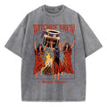Witches Brew Coffee Black Magic Washed Retro Snow Mens T Shirt Summer Clothes Casual Tee Clothes T-Shirt Cotton Breathable Tops