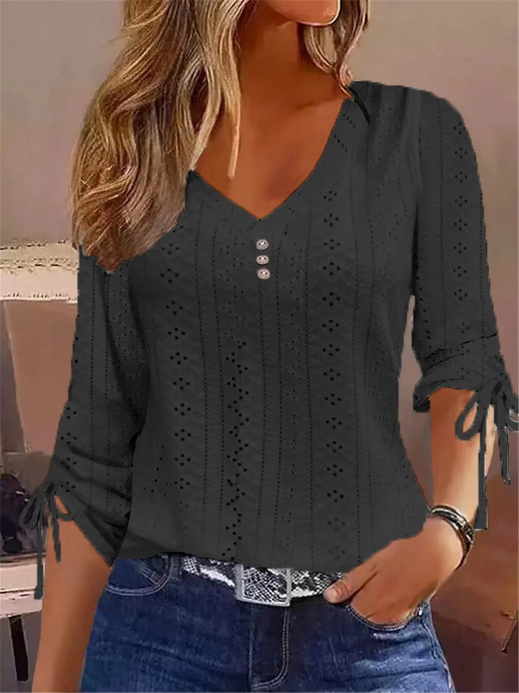 Solid Lace Shirt Tops Women T Shirt Clothing Spring Autumn Basic Korean White Blouse Vintage Female Y2K Clothes Pullover T Shirt