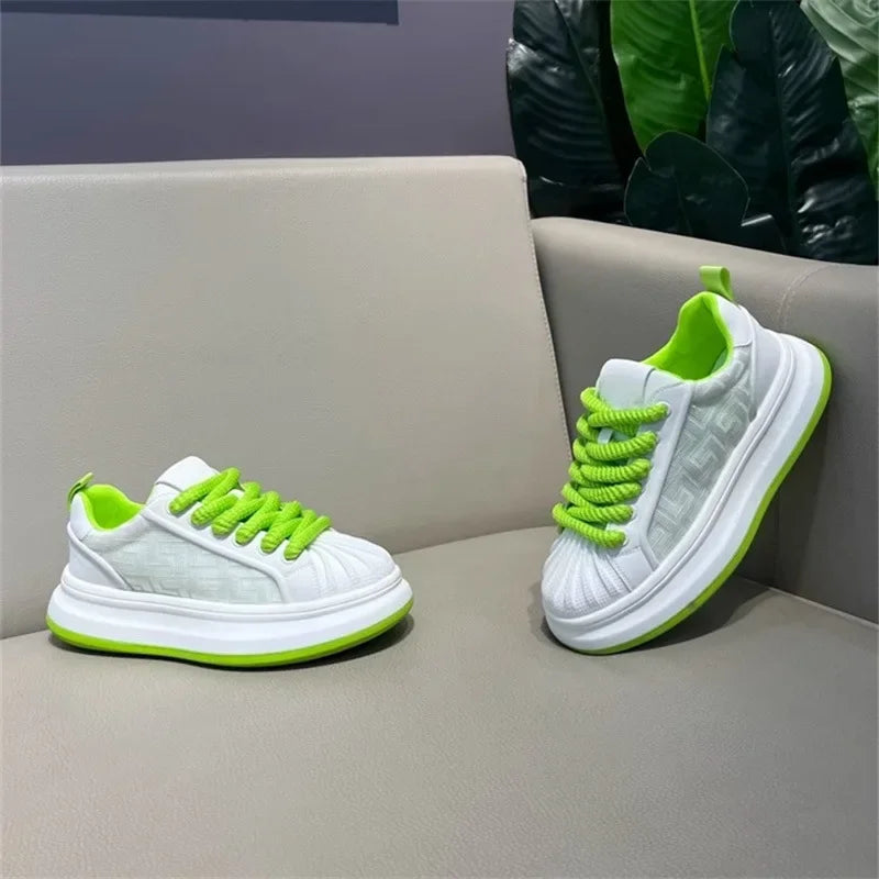 Men's Casual Shoes Comfortable Ultra-light Soft Mesh Campus Style Footwear round Toe Rubber Outsole Breathable Sport Shoes