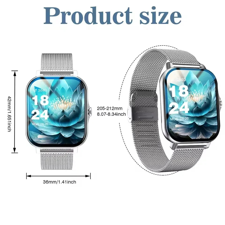 2026 New Outdoor Sports Smart Watch Women Men Heart Rate Watch Wallpaper Bluetooth Wireless Call Smartwatches