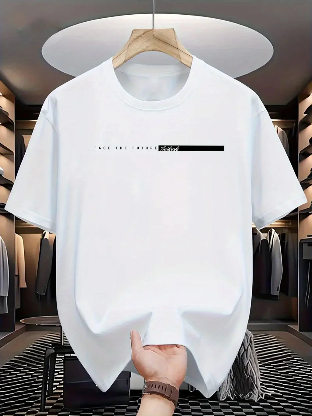 Large Print Simple 100%cotton Trend Men Woment T-shirt Summer Autumn Daily Outdoor Sports Party Casual Loose Street Short Sleeve