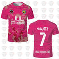 2026 Jul Maillot Toto Et Ninetta Jerseys Men's Trendy Rap Culture Printed T-shirts Breathable Football Training Uniforms