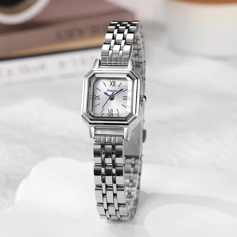 Fashion Small Dial Women Watch Stainless Steel Strap Ladies Quartz Watch Simple Gift Student Clock Wholesale Relojes Para Mujer