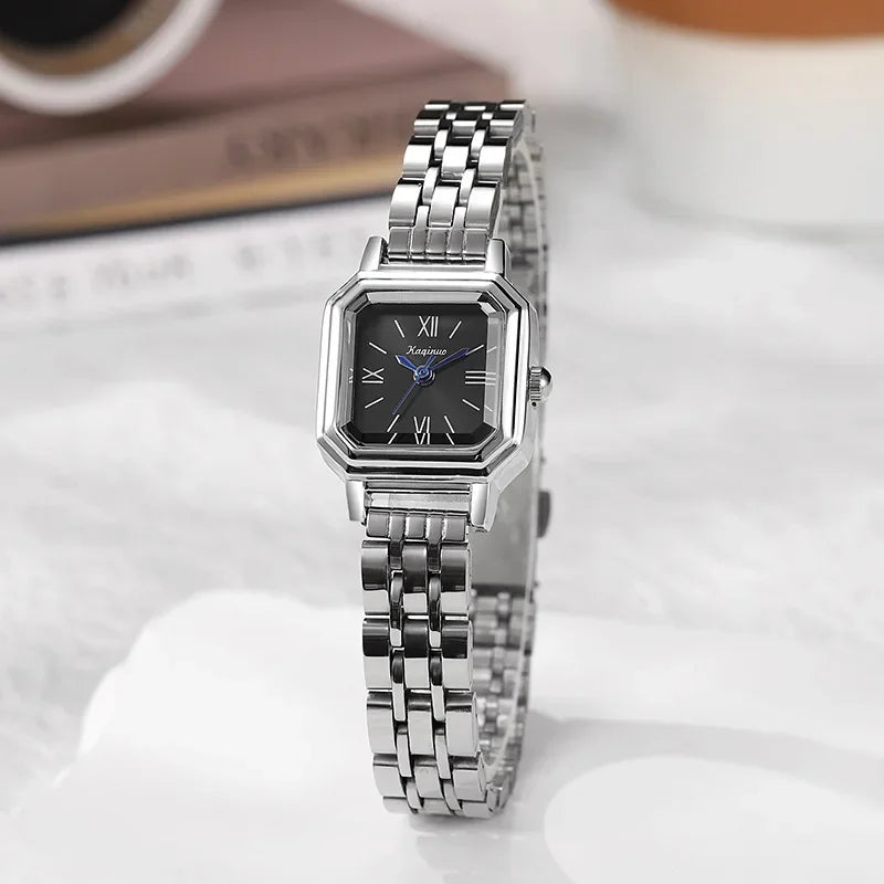 Fashion Small Dial Women Watch Stainless Steel Strap Ladies Quartz Watch Simple Gift Student Clock Wholesale Relojes Para Mujer