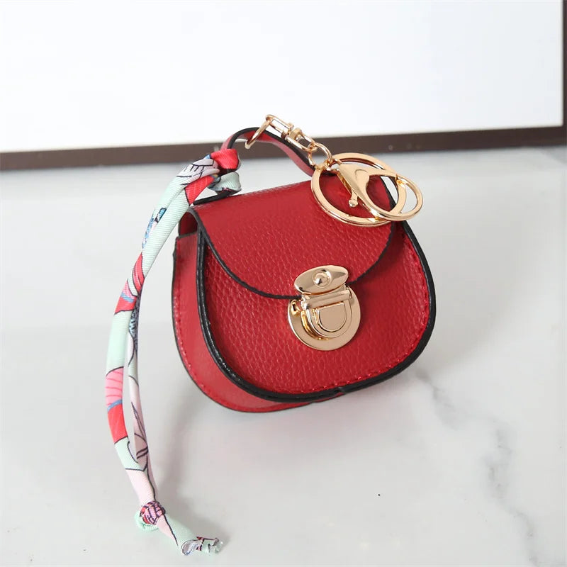 Internet celebrity new popular item versatile saddle small bag zero wallet pendant portable multifunctional bag pendant keychain