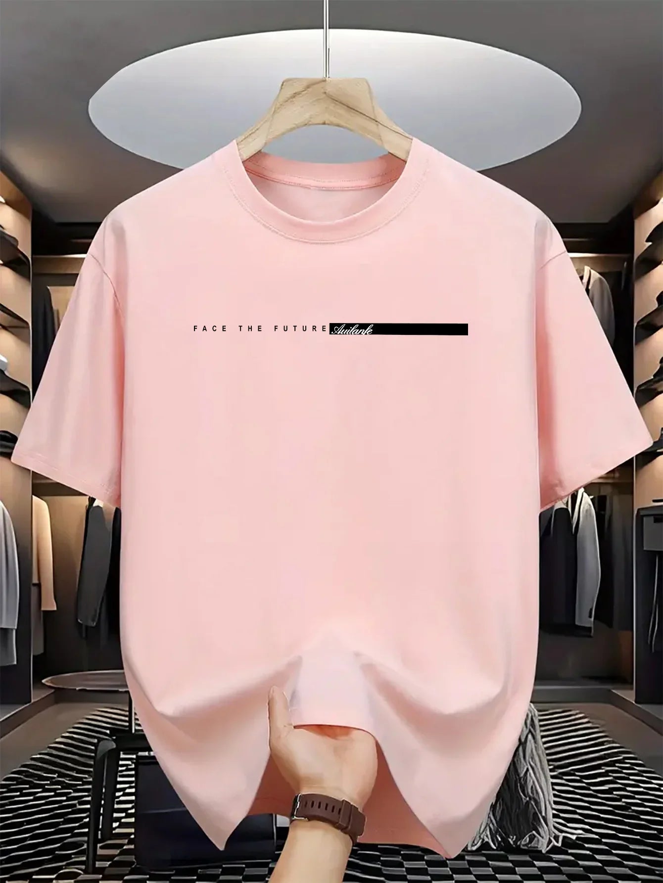 Large Print Simple 100%cotton Trend Men Woment T-shirt Summer Autumn Daily Outdoor Sports Party Casual Loose Street Short Sleeve