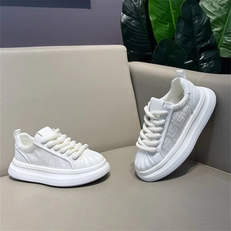 Men's Casual Shoes Comfortable Ultra-light Soft Mesh Campus Style Footwear round Toe Rubber Outsole Breathable Sport Shoes